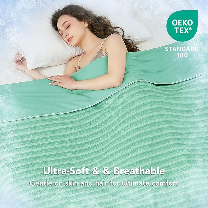 GOHERO Cooling Blanket Throw- 50"x60" Summer Cooling Throw Blanket for Hot Sleepers Arc-Chill Q-Max >0.45 Cool Fiber, Keeps Cool for Night Sweats, Soft Lightweight Sofa Blankets for Kid Adults