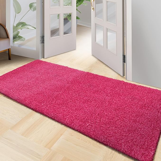 Premium Microfiber Indoor Door Mat – 36"x72" Washable Entry Mat, Non-Slip, Waterproof Backing, Super Absorbent, Low Profile Entryway Doormat for Indoor Entrance by RugMast