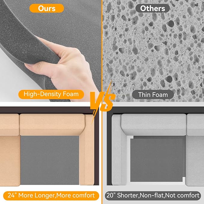 Couch Supports for Sagging Cushions Couch Supporter for Under The Cushions High Density Foam 24 ?€?X 20?€? Furniture Seat Sagging Repair Set of 1