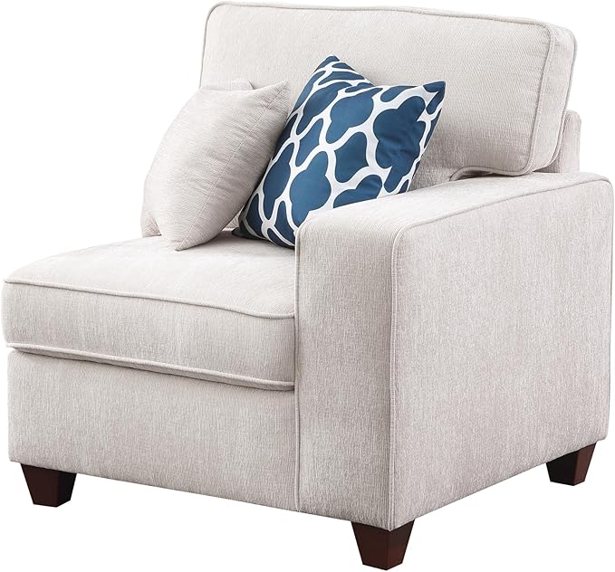 ERYE 151-Inch U-Shaped Sectional Sofa Chenille Upholstered Corner Convertible Sectional,9 PCS Modular Couch with Ottoman,Storage Console, Cupholders and Charging Station