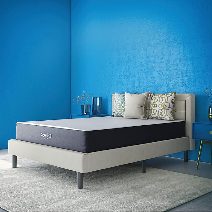 Cool Gel Chill 14 Inch Medium Firm Memory Foam Mattress Full Size, with 2 Bonus Cool Gel Memory Foam Bed Pillows, 14" with Pressure Relief, CertiPUR-US Certified, Cooling Full Mattress in a Box