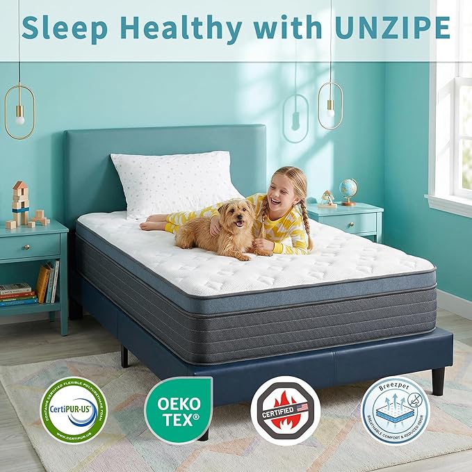 Full Size Mattress - 14 Inch Full Mattress- Hybrid Memory Foam Mattress,Pressure Relief, Cooling Breathable Cover, CertiPUR-US Certified, Bed-in-a-Box