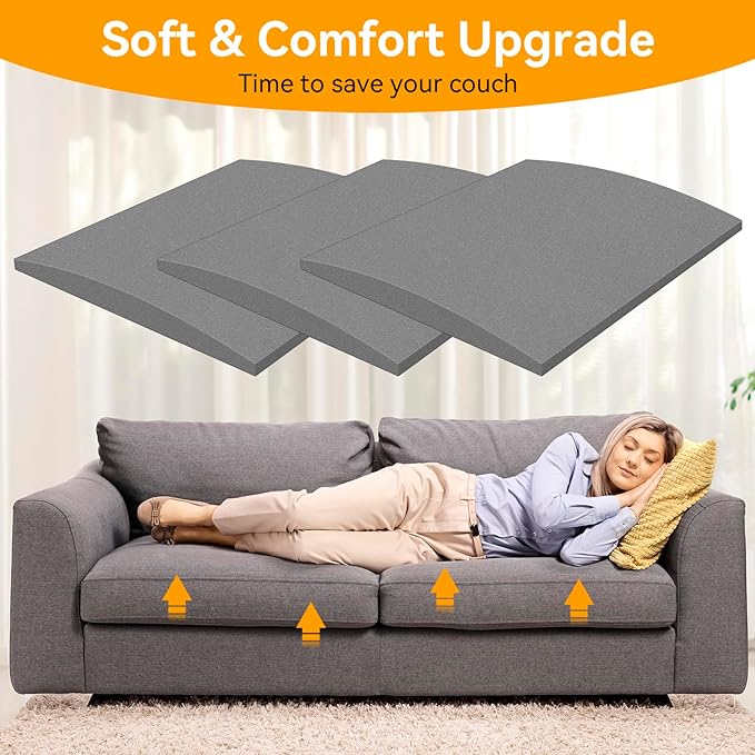 Couch Supports for Sagging Cushions Couch Supporter for Under The Cushions High Density Foam 24 ?€?X 20?€? Furniture Seat Sagging Repair Set of 1