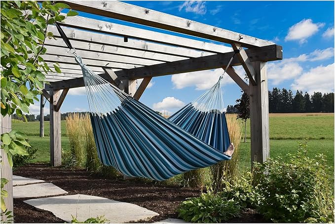 Vivere BRAZ234 Hammock, Blue Lagoon - Image 3