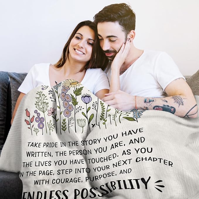 Afterprints 30th Birthday Gifts for Women, Chapter 30 Blanket, 30 Year Old Bday Gifts for Women, Daughter, Friend, 1996 30th Birthday Decorations for Her, Turning 30 Throw Blankets 60'' x 80''