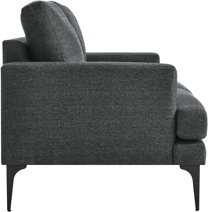 Modway EEI-6006-DOR Evermore Upholstered Fabric Loveseat, Gray