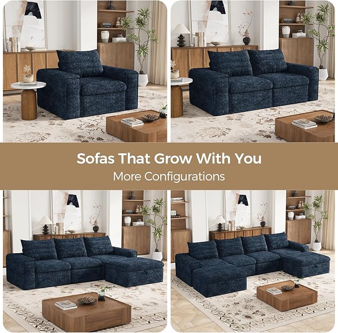 77" Cloud Loveseat Sofa, Deep Seat Couch with Pillows, Modern Comfortable Upholstery Boneless Sofa, 1 piece for Living Room, Bedroom, Apartment, Removable Cover，No Assembly Required, Aqua Blue