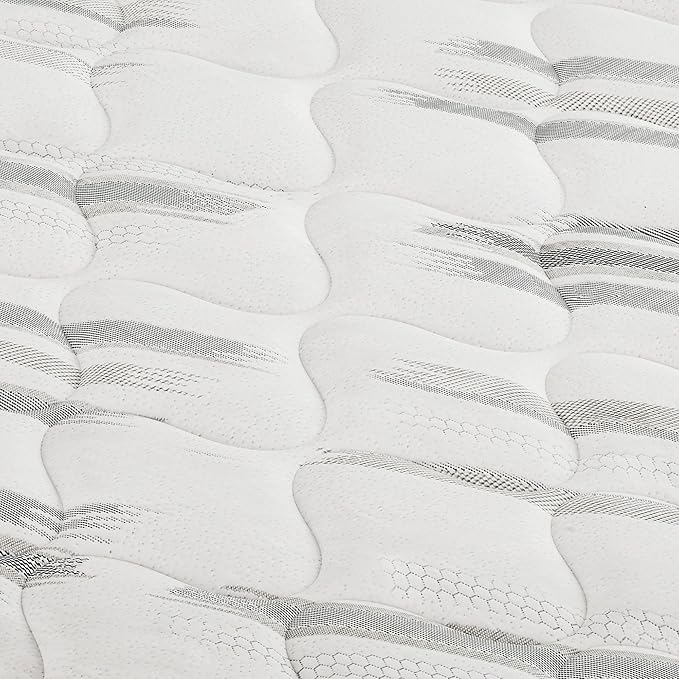 Susalt 14 Inch Queen Mattress, Hybrid Mattress Memory Foam Mattress, Individually Pocket Springs Mattress in a Box Fiberglass-Free, CertiPUR-US