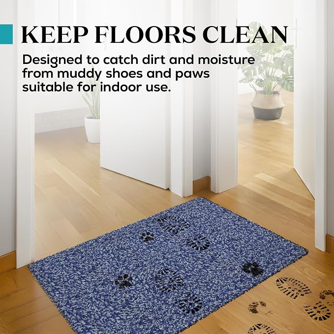 Premium Microfiber Indoor Door Mat – 36"x60" Washable Entry Mat, Non-Slip, Waterproof Backing, Super Absorbent, Low Profile Entryway Doormat for Indoor Entrance - Image 6