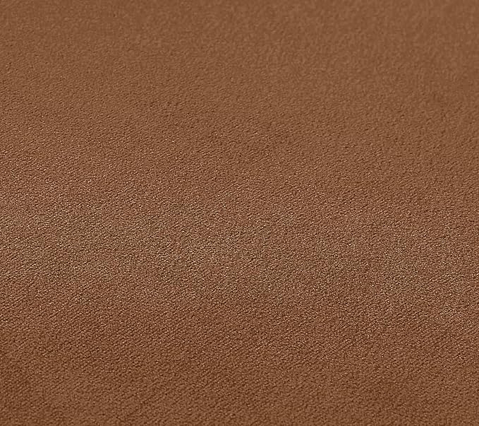 Meridian Furniture 665Saddle-S Henson Collection Modern | Contemporary Velvet Upholstered Sofa with Soft Saddle Brown Velvet, Solid Wood Frame, 89.5" W x 34.5" D x 28" H, Saddle