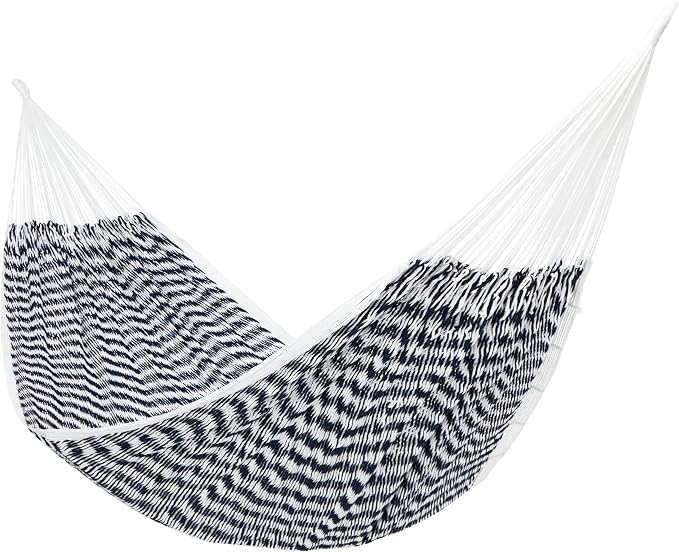 PNAEUT Handwoven Mayan Hammock, Thick Soft Rope Double Hammock for Outdoor Outside & Indoor, 600 lbs Capacity Heavy-Duty, Includes Tree Straps, Carabiners & Carrying Bag (Chasm, X-Large) by PNAEUT