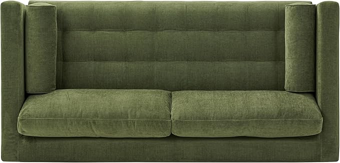 Poly & BARK Napa 82" Pull-Out Sofa Bed – Upholstered Sleeper Sofa with Storage Console and Hidden Mattress – Stylish Sofa Bed for Guest Rooms, Apartments, Living Rooms and More