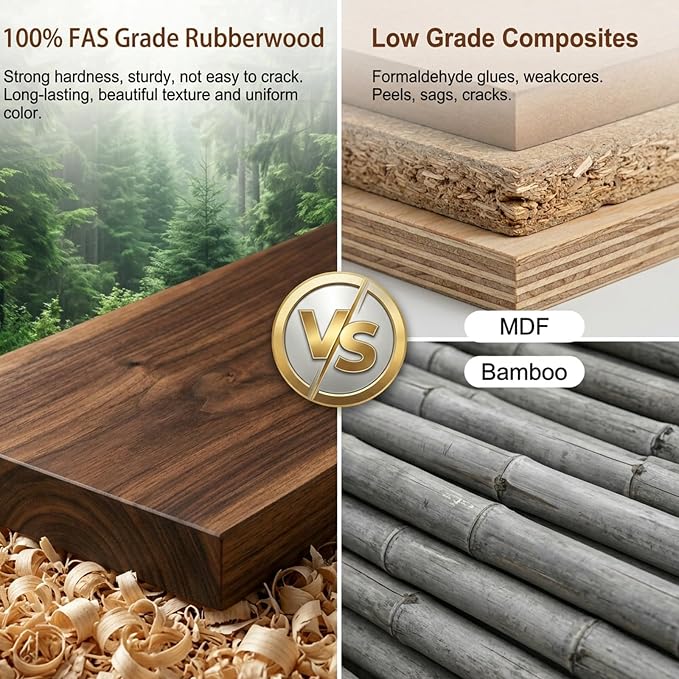 3 Drawers Nightstands with Charging Station,Modern Nightstand with Hidden Drawer,Jewelry Drawer,Mobile Bedside Table for Bedroom,Natural Finish - Image 10