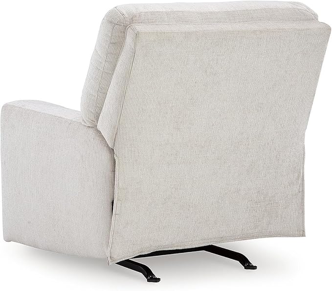 Signature Design by Ashley Aviemore Casual Rocker Recliner, Light Gray