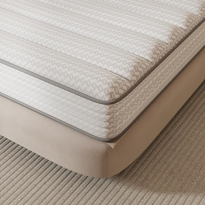 Novilla 6 Inch Full Mattress, Hybrid Full Size Mattresses with BioAir Comfort Foam for Pressure Relief, Medium Plush Colchones with Innerspring CertiPUR-US Certified for Kids Mattress in a Box