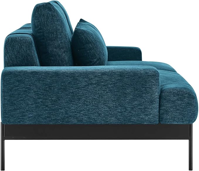 Modway EEI-6214-AZU Proximity Upholstered Fabric Sofa, Azure