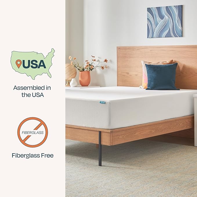 Linenspa 12 Inch Gel Infused Memory Foam Mattress – Queen Size – Plush - Cooling Gel - Mattress in a Box - Primary or Guest Bedroom - Pressure Relieving and Breathable – CertiPUR-US Certified