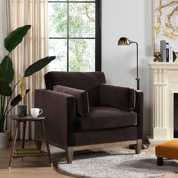 Jennifer Taylor Home Knox Modern Upholstered Comfortable Living Room Chair