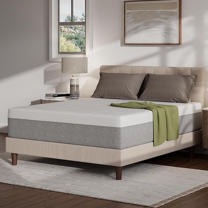 Novilla 12 Inch Full Size Mattress, Gel Memory Foam Full Mattress in a Box with Comfort Foam for Pressure Relief & Body Support & Cool Night Sleep, CertiPUR-US Certified