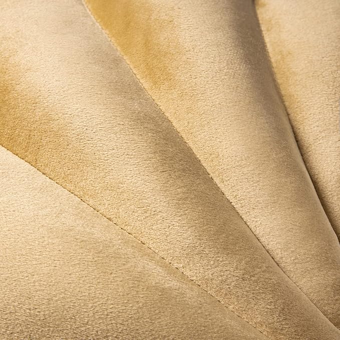 Ashler 3D Throw Pillows Shell Shaped Accent Throw Pillow, Soft Velvet Insert Included Cushion for Couch Bed Living Room, Pack of 1, Light Brown, 18 X 13 inches