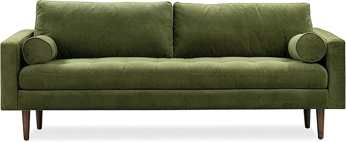 Poly & BARK Napa 88.5" Sofa with Deep Seating, Tailored Upholstered Finish, Clean Modern Lines, and Balanced Proportions for Comfortable and Refined Living Spaces
