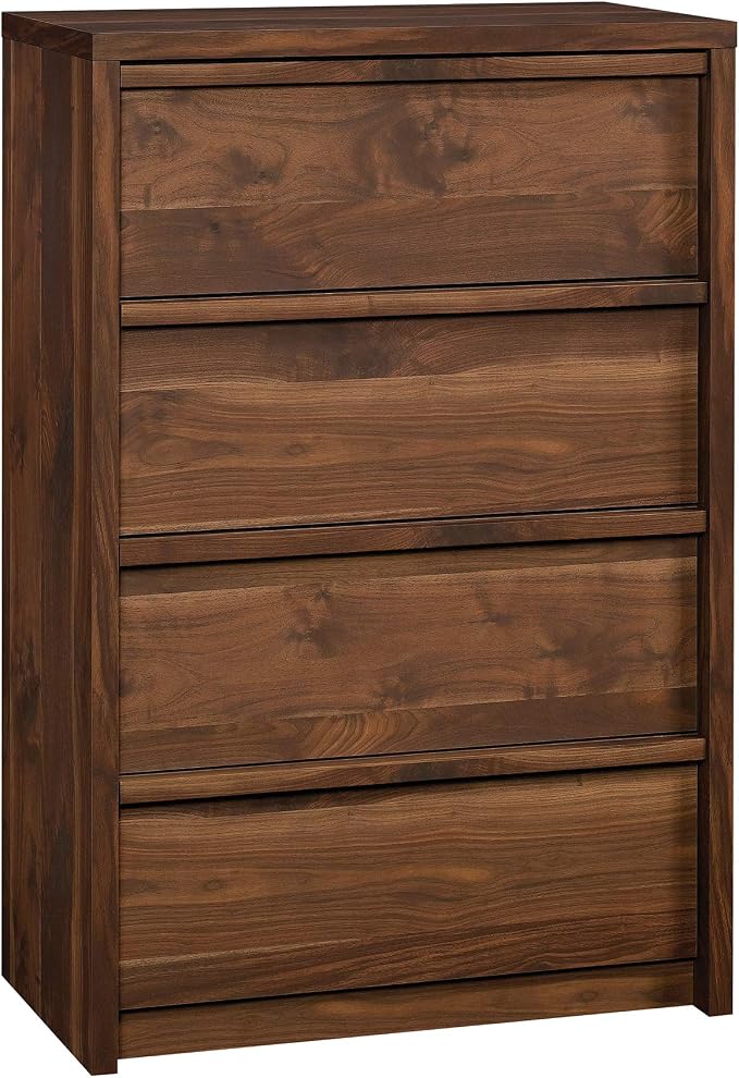 Sauder Harvey Park 4-Drawer Chest, Grand Walnut finish by SAUDER%C2%AE