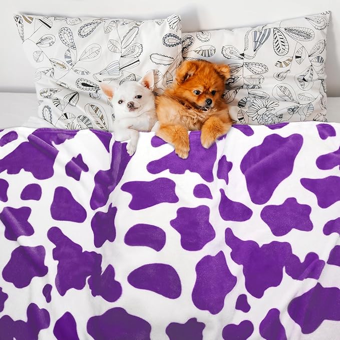 HSEEC Throw Blankets Fleece Soft Blankets & Throws Super Soft Plush Blanket Twin Size