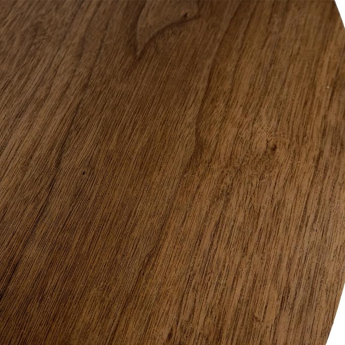 2-Tier Round Coffee Table Wood Nesting Side Table (Walnut Coffee Table, 28x28x18)
