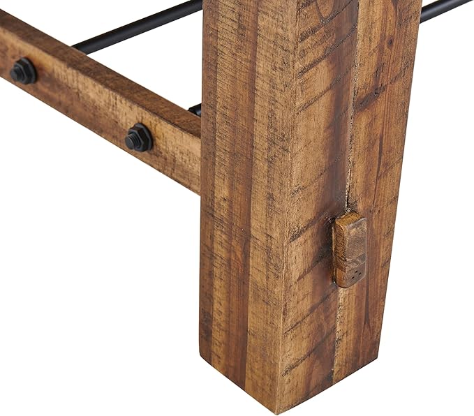 Alaterre Furniture Durango 48L Industrial Wood offee Table