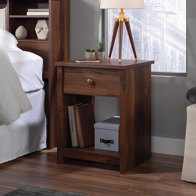Sauder River Ranch Night Stand, Grand Walnut Finish - Image 2
