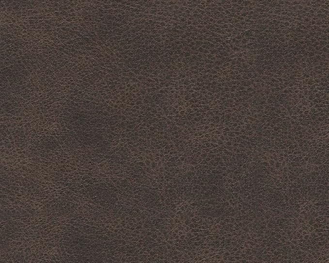 Signature Design by Ashley Lavenhorne Modern Faux Leather Manual Reclining Loveseat with Console and Cup Holders, Dark Brown