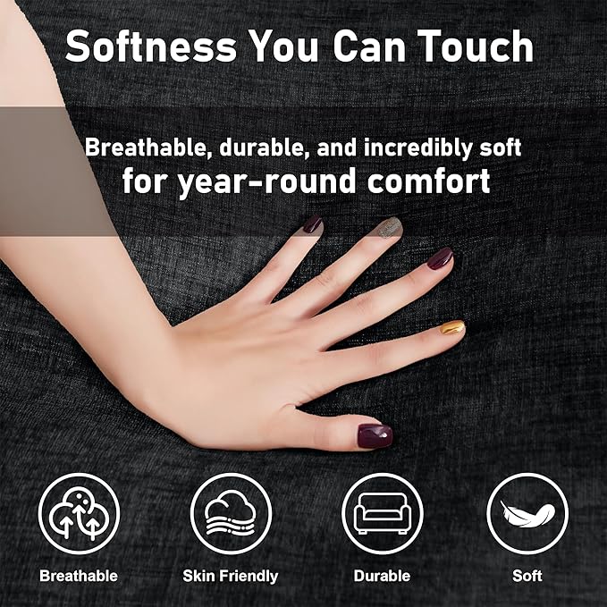 102" Cloud Couch Sectional, Modular Sectional Sofa with Chaise & 4 Removable Washable Pillows, Oversized L-Shaped Couch for Living Room, Modern 3-Seat Cloud Sofa Sectional with Deep Seat, Black