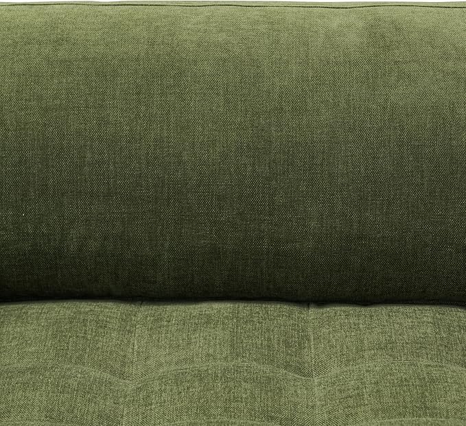 Poly & BARK Napa 82" Pull-Out Sofa Bed – Upholstered Sleeper Sofa with Storage Console and Hidden Mattress – Stylish Sofa Bed for Guest Rooms, Apartments, Living Rooms and More
