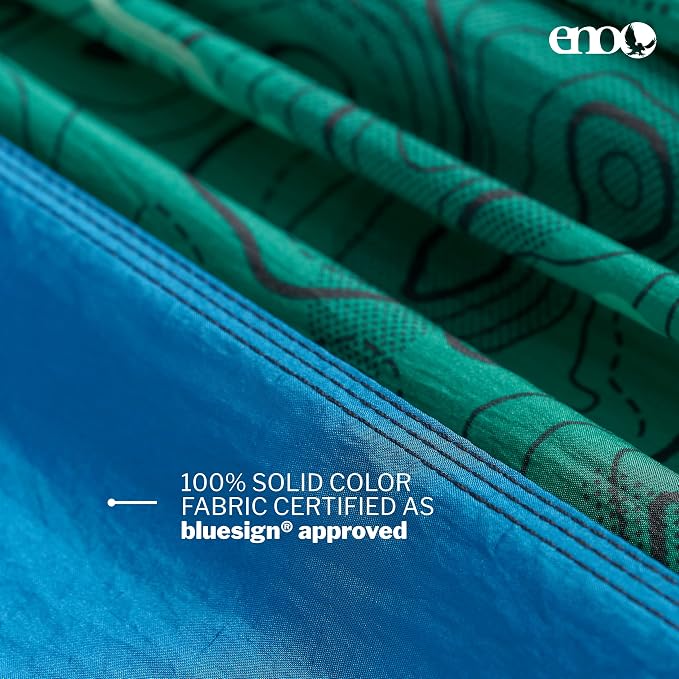 ENO, Eagles Nest Outfitters DoubleNest Lightweight Camping Hammock, 1 to 2 Person, Special Edition Colors, ATC - Image 5