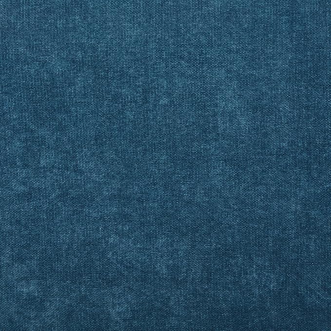 Christopher Knight Home Aylen Modern Chenille Upholstered Accent Chair with Wide Armrests, Wooden Living Room Club Chair, Bedroom Comfy Reading Chair with Back Pillow, Blue