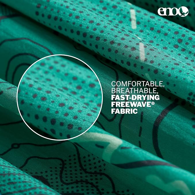 ENO, Eagles Nest Outfitters DoubleNest Lightweight Camping Hammock, 1 to 2 Person, Special Edition Colors, ATC - Image 6