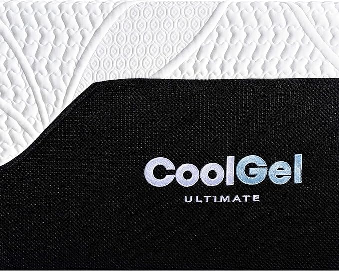 COOL GEL 6 Inch Twin Size Mattresses Memory Foam Medium Firm, Twin Memory Foam Mattress Cooling, Made in the USA, 6" Depth with Pressure Relief, CertiPUR-US Certified No Fiberglass, CoolGel Bed