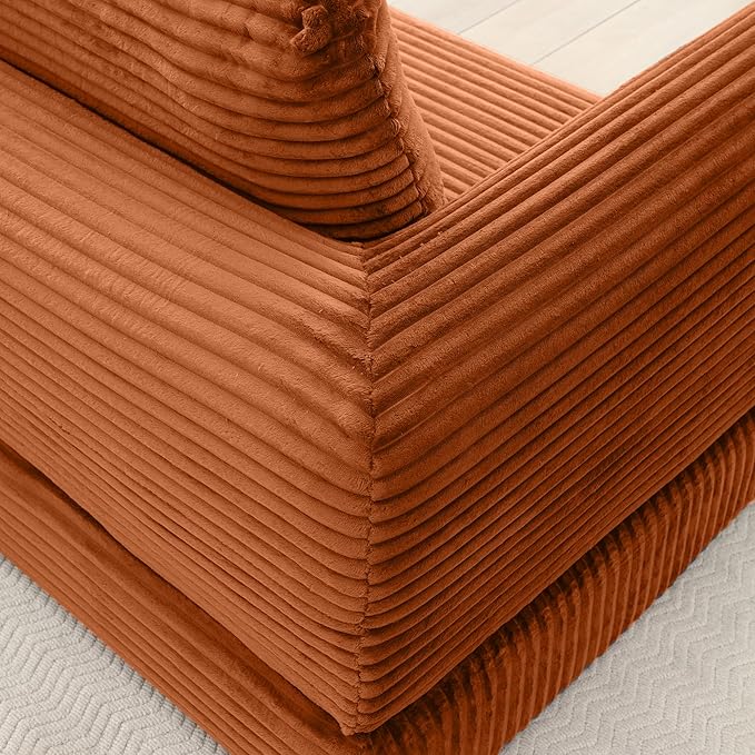 Foldable Boneless Love Seat Couches in a Box, Modern Floor Foam Sleeper Sofa Bed 2-in-1 Convertible Cloud Sofa for Home Apartments Bedroom