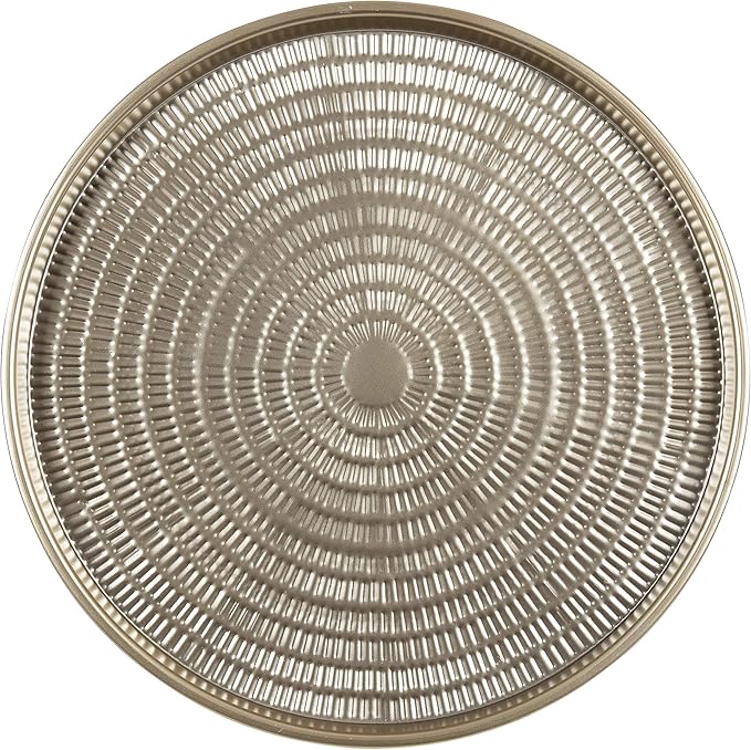 Kate and Laurel Mahdavi Modern Coffee Table, 26 x 26 x 16, Silver, Unique Coffee Table with Sophisticated Design