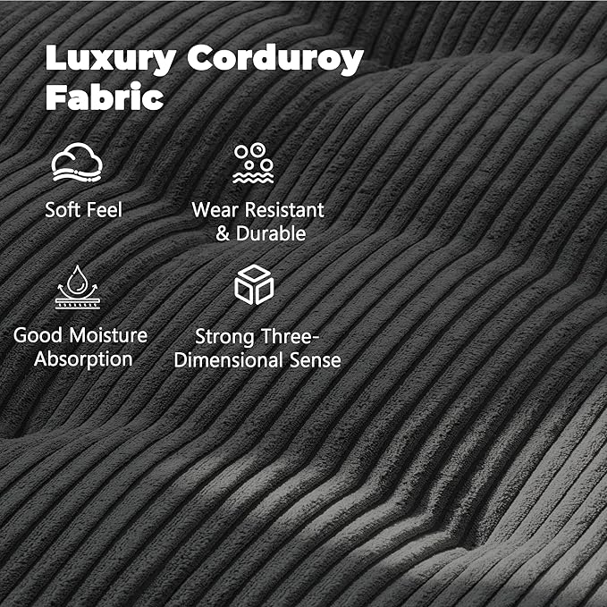Folding Sofa Bed,Convertible Sleeper Chair for Adults, Folding Sofa Bed Foam Filling Couch with Pillow，Sleeper Chairs Single Size Floor Mattress,Black