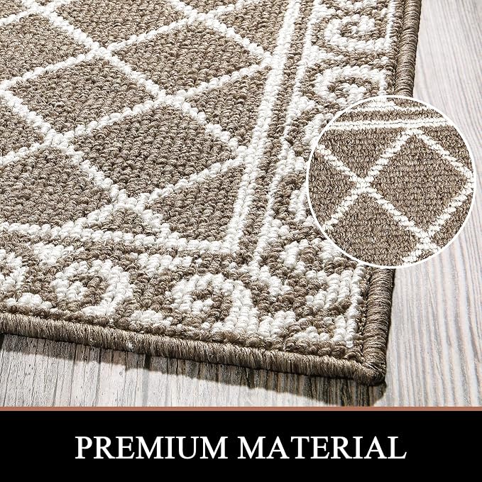 HEBE Washable Runner Rug 20"x59" Indoor Door Mat Runners,Non Slip Dirt Trapping Rug Runner Floor Mats Carpet Runners for Entryway Hallway Kitchen Garage Laundry Room - Image 5