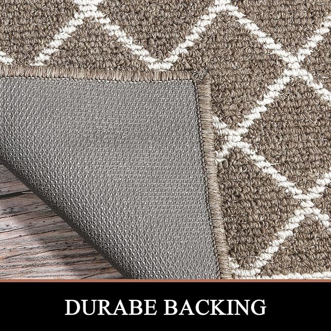 HEBE Washable Runner Rug 20"x59" Indoor Door Mat Runners,Non Slip Dirt Trapping Rug Runner Floor Mats Carpet Runners for Entryway Hallway Kitchen Garage Laundry Room - Image 6
