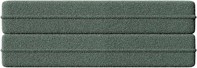 Ball & Cast 78" Floor Sofa Bed with 2 Pillows,Convertible Teddy Fabric Foam-Filled Sleeper Sofa Bed,Pull Out Couch Full Size Folding Mattress for Living Room,Playroom,No Assembly Required,Green