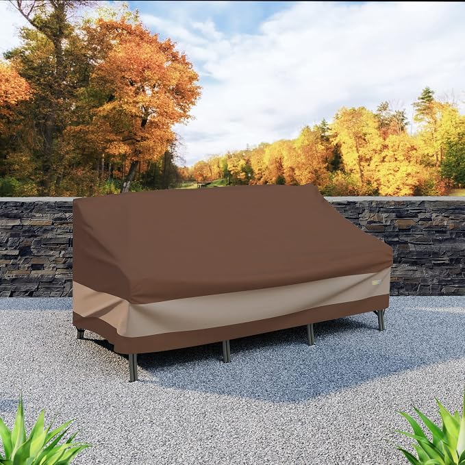DUCKCOVERS® Ultimate Waterproof Outdoor Loveseat and Sofa Cover, 77"W x 37"D x 35"H - Image 9