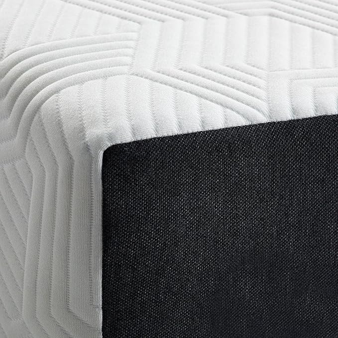 Lucid 6 Inch Memory Foam Mattress – Low Profile – Medium Firm Feel - Infused with Bamboo Charcoal and Gel - Bed in a Box - Temperature Regulating - Breathable - Queen Size