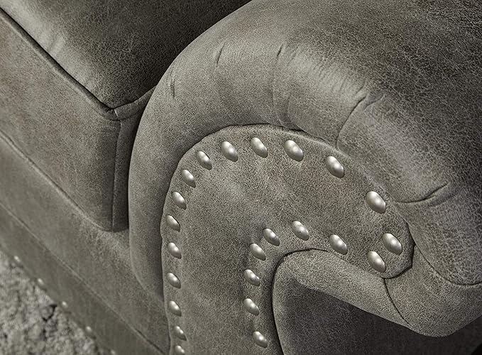 Roundhill Furniture Leinster Sofas, Gray