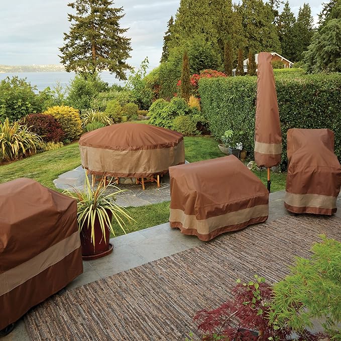 DUCKCOVERS Ultimate Waterproof Patio Sofa Cover,Outdoor Couch Cover with All Weather Protection,Patio Furniture Covers with Attachment Strap,77"W x 35"D x 35"H,Outdoor Sofa-Cover,(Pack of 4) - Image 6