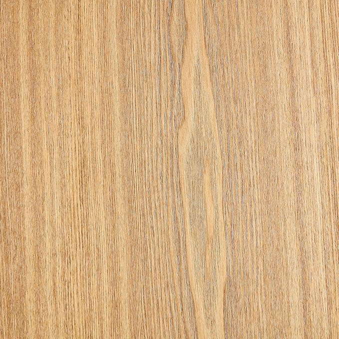 Coffee Table, 35.43" Square Coffee Table Modern Handcraft Fluted Table Accent Wood Center Table for Living Room Apartment, Easy Assembly, Oak