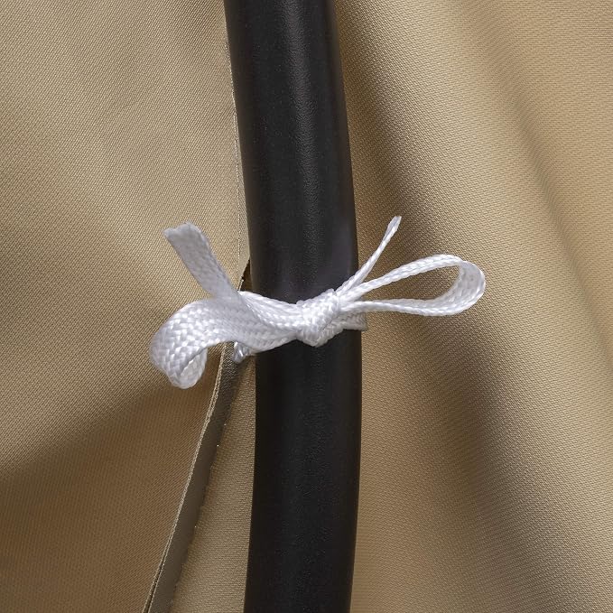 Modern Leisure Basics Patio Chair Cover - Weather-Resistant Fabric - Furniture Protection Perfect for Patio, Deck, and Porch - 27" L x 34" W x 31" H - Khaki - Image 8