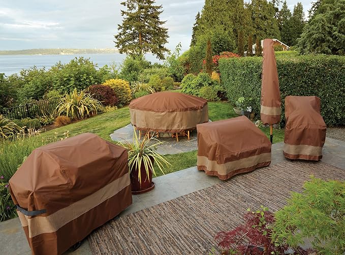 DUCKCOVERS Ultimate Waterproof Patio Sofa Cover,Outdoor Couch Cover with All Weather Protection,Patio Furniture Covers with Attachment Strap,77"W x 35"D x 35"H,Outdoor Sofa-Cover,(Pack of 4) - Image 7
